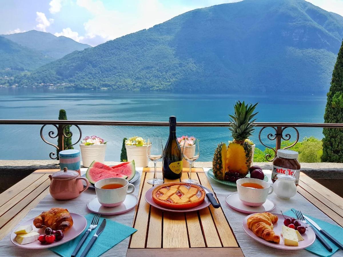Fabulous View On The Lake Valsolda Exterior foto